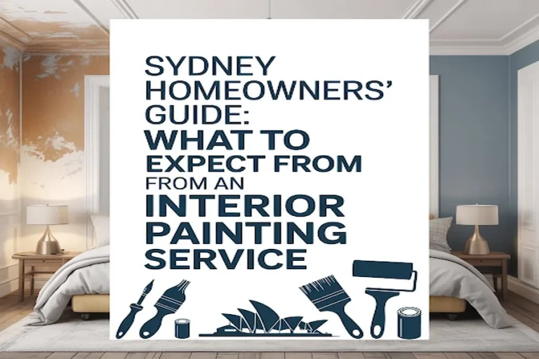 Sydney Homeowners’ Guide What to Expect from an Interior Painting Service